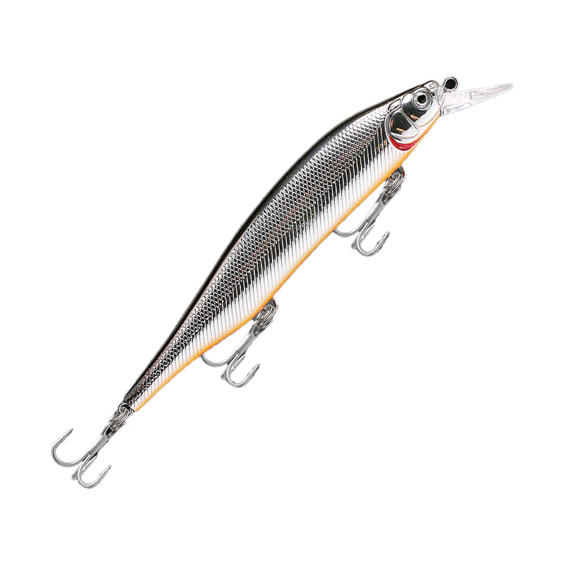 Fishcraft Slim Shady 115mm 14.6g Shallow Diver Hard Body Lure [cl:silver Shad]