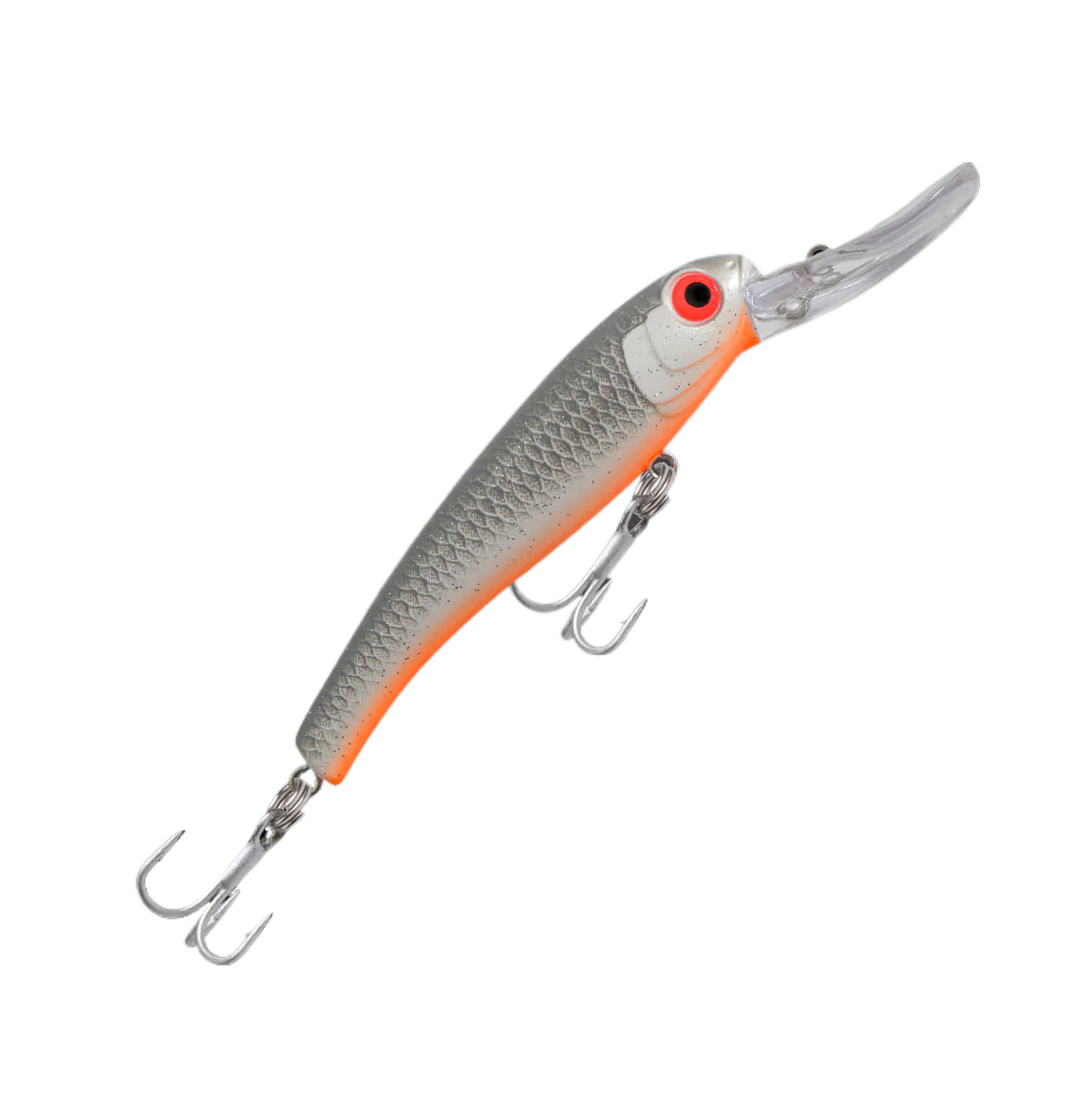 Fishcraft Dr Stretch 65mm 6.8g Shallow Diver Hard Body Lure [cl:grey Ghost]