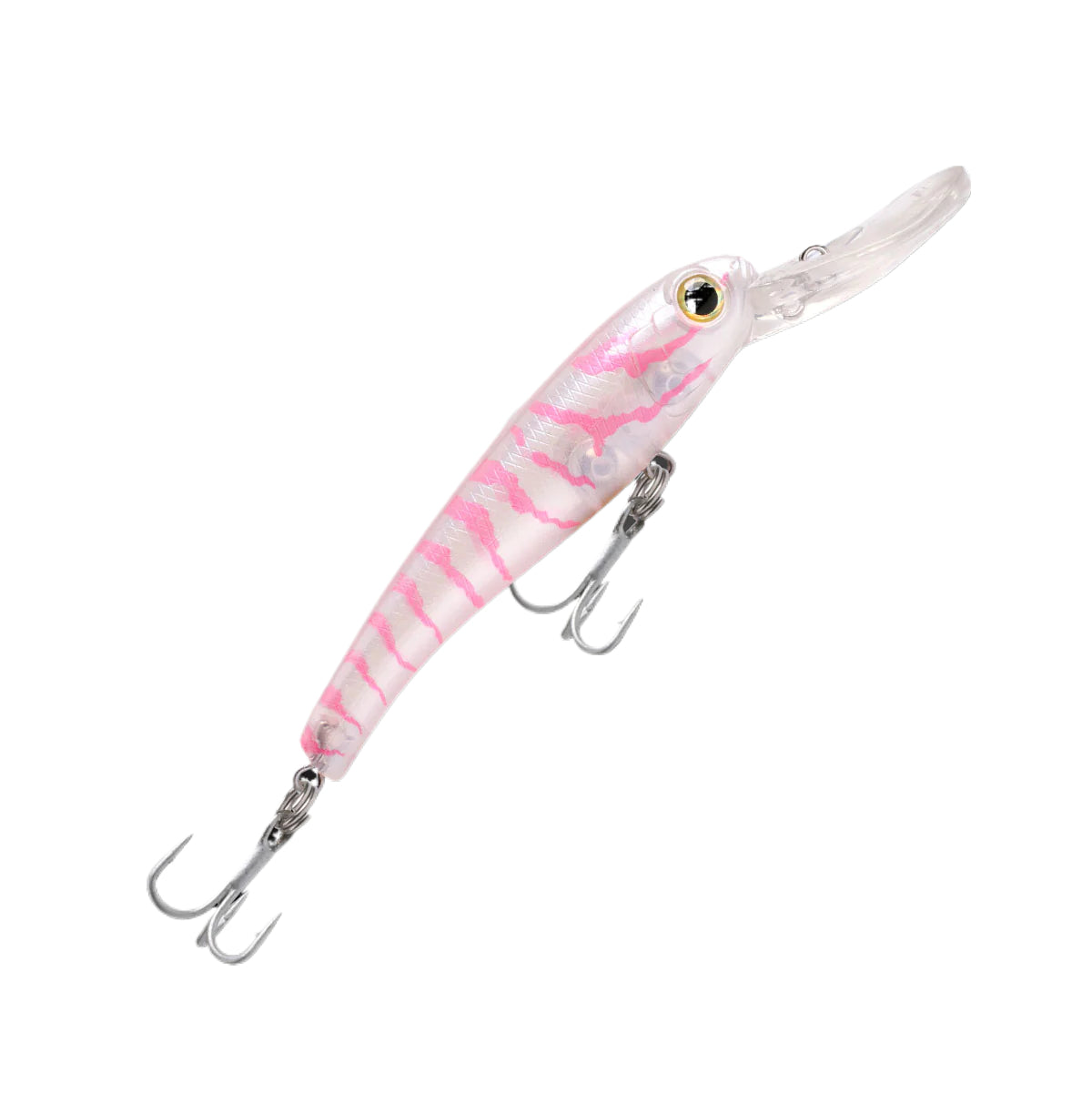 Fishcraft Dr Stretch 65mm 6.8g Shallow Diver Hard Body Lure [cl:pink Prawn]