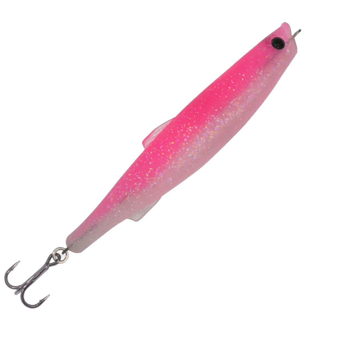 Fishcraft Dr Flex 90mm 9g Soft Floating Stickbait Lure [cl:pink Frosting]