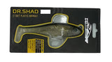 Fishcraft Dr Shad 100mm 20g Soft Plastic Swimbait Lure [cl:black & Gold]