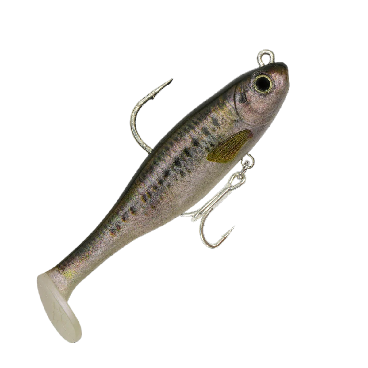 Fishcraft Dr Shad 100mm 20g Soft Plastic Swimbait Lure [cl:olive Shad]