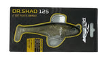 Fishcraft Dr Shad 125mm 38g Soft Plastic Swimbait Lure [cl:black & Gold]