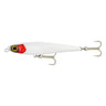 Samaki Pacemaker 85mm 25g Sinking Stickbait Lure [cl:white Red Head]