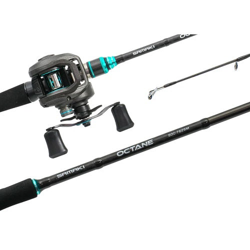 Samaki Octane Baitcast Combo [sz:soc-601bxh/soc200]