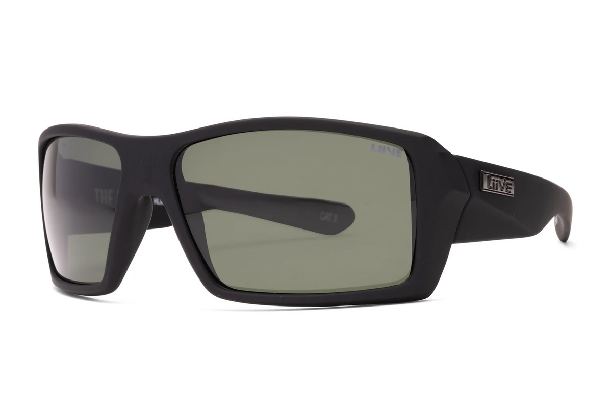 Liive The Edge Polarised Sunglasses (matt Black)