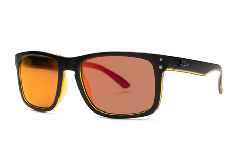 Liive Cheap Thrill Mirror Sunglasses (matt Black Orange)