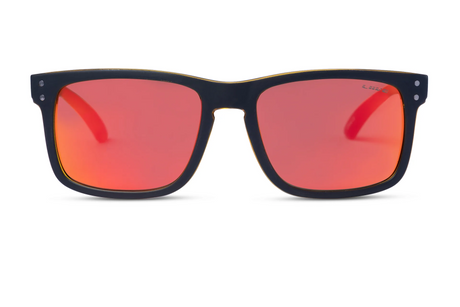 Liive Cheap Thrill Mirror Sunglasses (matt Black Orange)