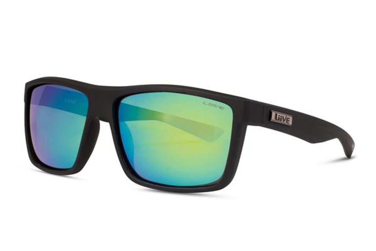 Liive Tuban Mirror Polarised Sunglasses (matt Black)