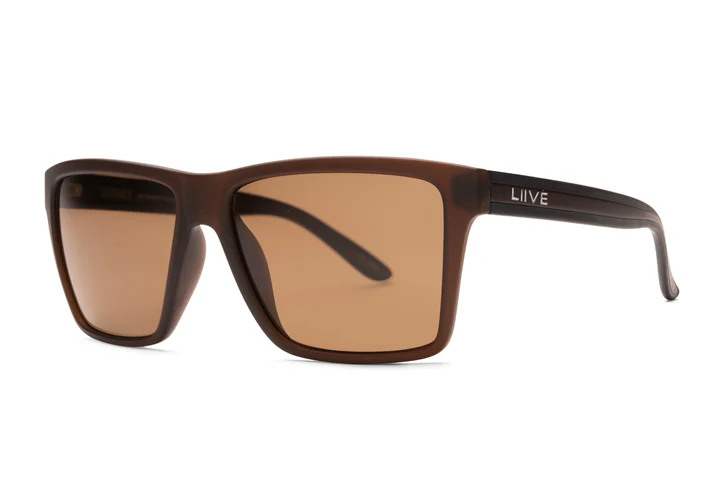 Liive X Sabotage X Polarised Sunglasses (matt Xtal Beer)