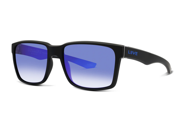 Liive Outlaw X Mirror Polarised Sunglasses (matt Xtal Black)