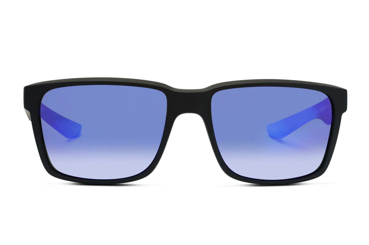 Liive Outlaw X Mirror Polarised Sunglasses (matt Xtal Black)