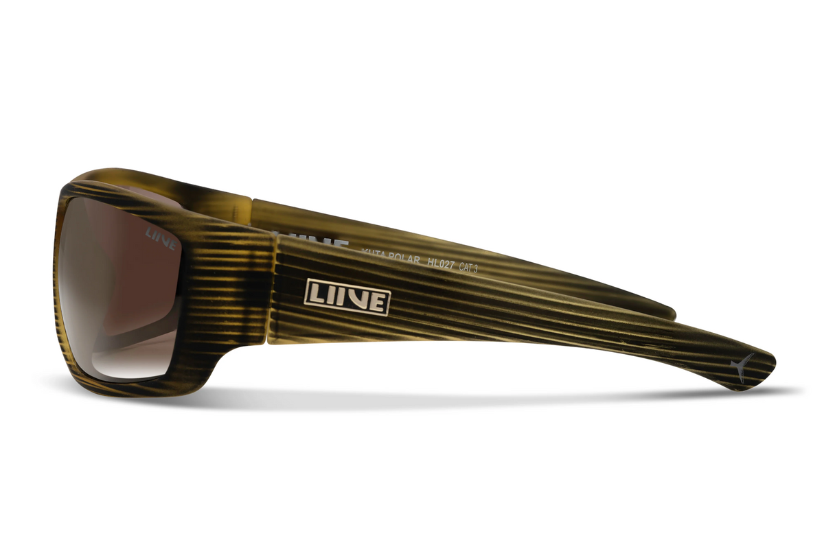 Liive Kuta Polarised Sunglasses (black Wood)