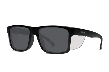 Liive Z Tradie X Safety Polarised Sunglasses (matt Black)