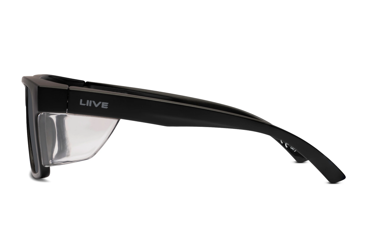 Liive Z Tradie X Safety Polarised Sunglasses (matt Black)