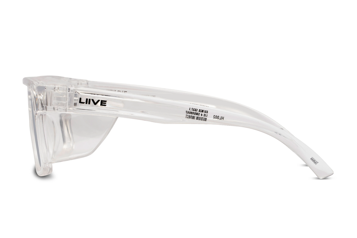 Liive Z Tradie Safety Sunglasses (xtal)