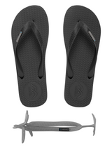 Boomerangz Regular Mens Thongs Black [cl:10/11]