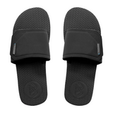 Boomerangz Regular Adjustable Slides Black [sz:10/11]