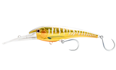 Nomad Dtx Minnow 165mm 92g Deep Diver Hard Body Lure [cl:gold Glow]