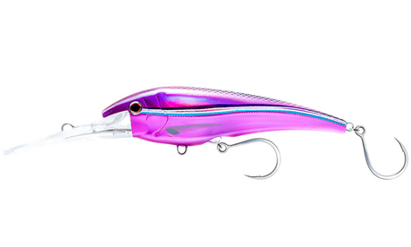 Nomad Dtx Minnow 165mm 92g Deep Diver Hard Body Lure [cl:purple Fusilier]