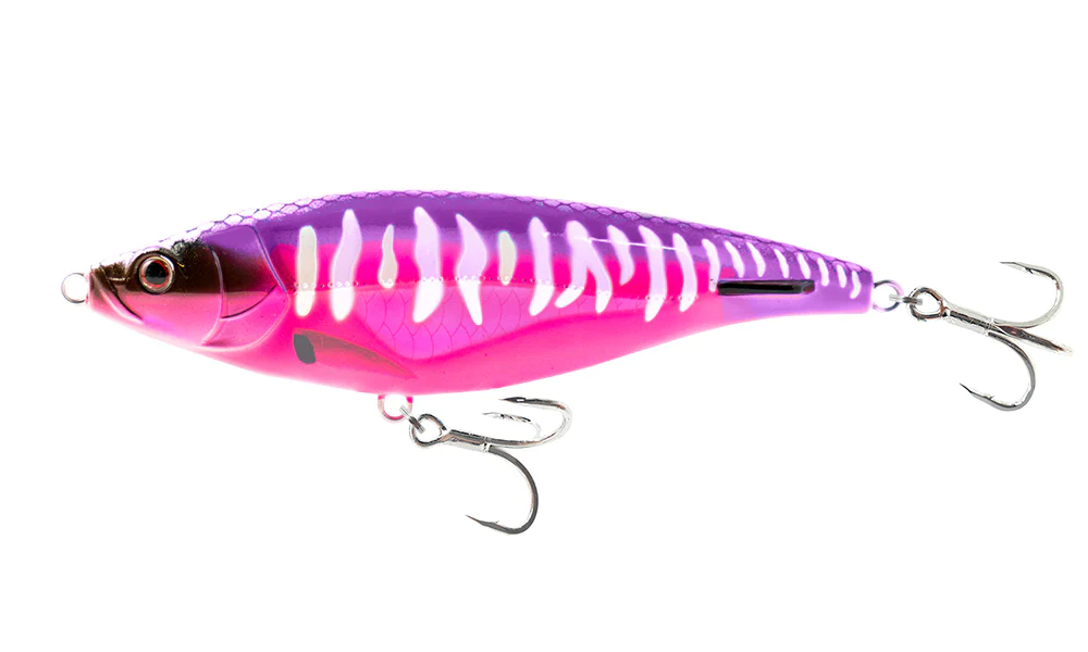 Nomad Madscad 95mm 22g Sinking Stickbait Lure [cl:hot Pink Mackerel]