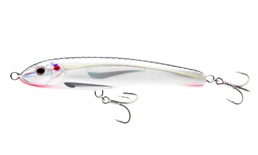 Nomad Riptide 115mm 20g Fatso Floating Stickbait Lure [cl:bleeding Mullet]