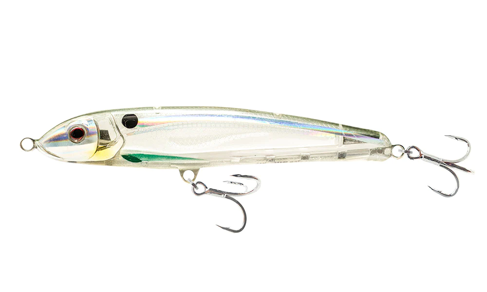 Nomad Riptide 115mm 20g Fatso Floating Stickbait Lure [cl:holo Ghost Shad]
