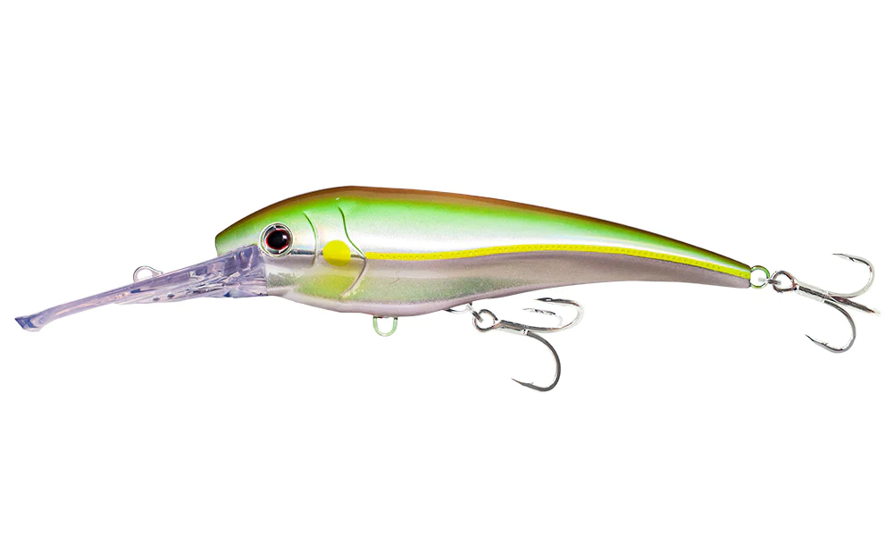 Nomad Dtx Minnow 120mm 36g Deep Diver Hard Body Lure [cl:chartreuse Stripe Ayu]