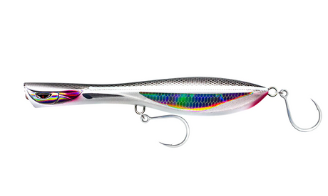 Nomad Dartwing 130mm 36g Sinking Popper Lure [cl:bleeding Mullet]