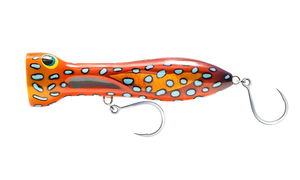 Nomad Chug Norris 180mm 140g Popper Lure [cl:coral Trout]
