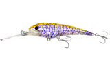 Nomad Dtx Minnow 100mm 6.5g Deep Diver Hard Body Lure [cl:holo Purple Shad]