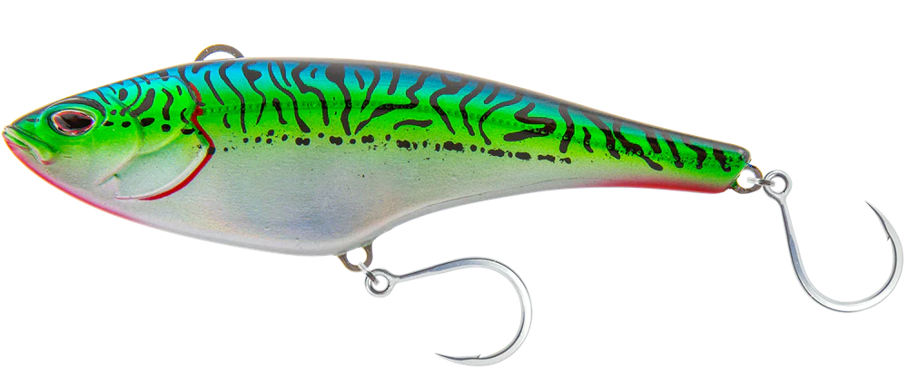 Nomad Madmacs 160mm 170g Bibless Hard Body Lure [cl:silver Green Mackerel]