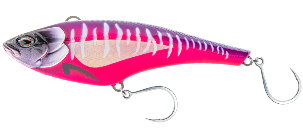 Nomad Madmacs 160mm 170g Bibless Hard Body Lure [cl:hot Pink Mackerel]