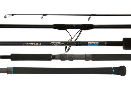 Nomad Design Offshore Spinning Rod [sz:7'4"/pe 2-4/2pcbj]