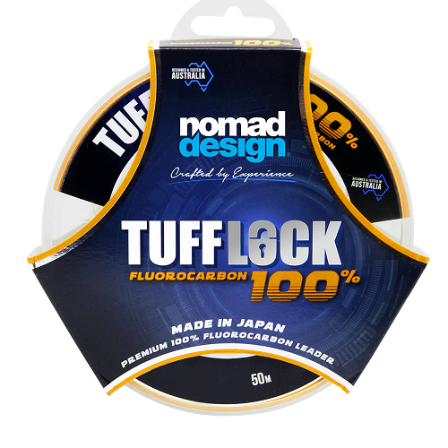 Nomad Tufflock 100% Fluorocarbon Fishing Leader &gt; [sz:8lb 100m]