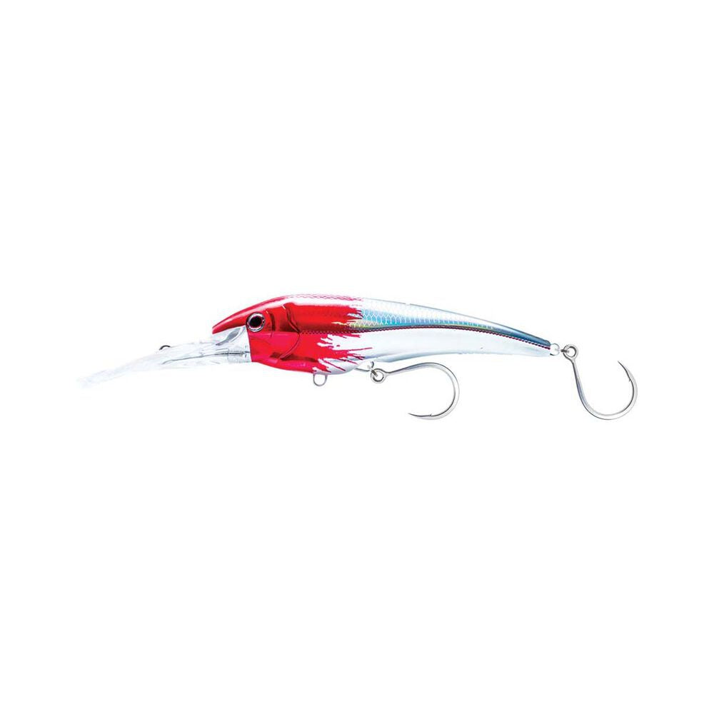 Nomad Dtx Minnow 110mm 24g Deep Diver Hard Body Lure [cl:fireball Redhead]