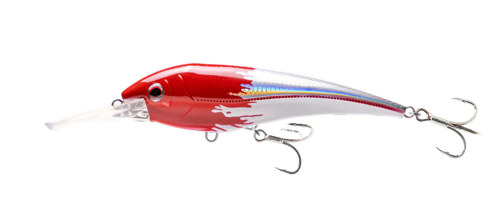 Nomad Dtx Minnow 145mm 56g Deep Diver Hard Body Lure [cl:fireball Redhead]