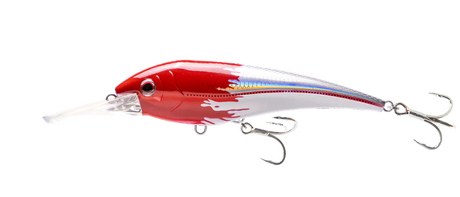 Nomad Dtx Minnow 145mm 56g Deep Diver Hard Body Lure [cl:fireball Redhead]