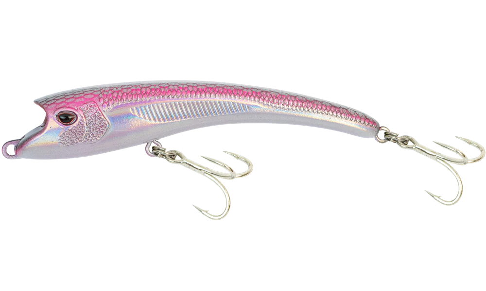 Nomad Maverick 90mm 14g Floating Surface Hard Body Lure [cl:pink Chrome]