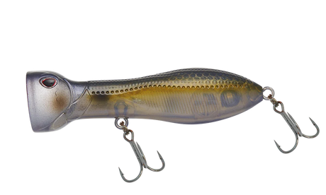 Nomad Chug Norris 72mm 10g Popper Lure [cl:natural Threadfin]