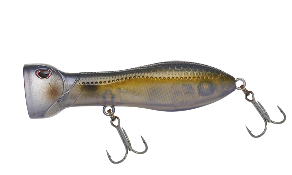 Nomad Chug Norris 72mm 10g Popper Lure [cl:natural Threadfin]