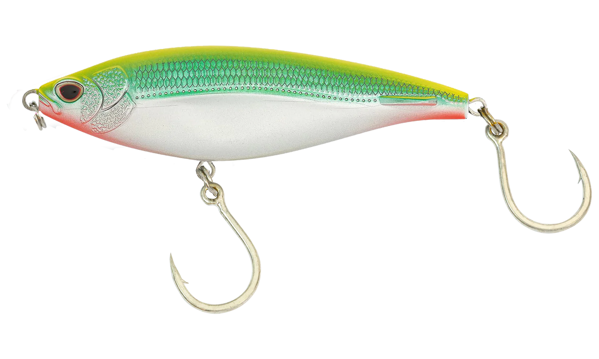 Nomad Madscad 90mm 22g Sinking Stickbait Lure [cl:chart Chrome Orange]