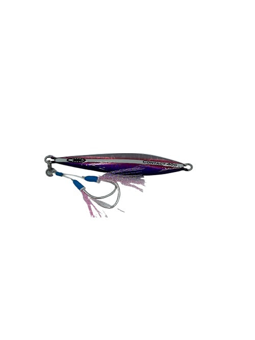 Oceans Legacy Hybrid Contact 40g Jig Lure [cl:purple]