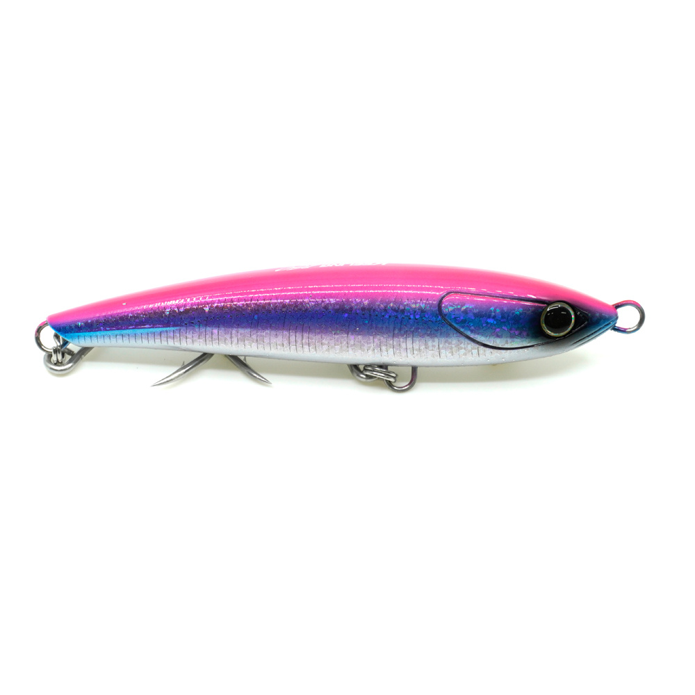 Oceans Legacy Keeling 160mm 82g Sinking Stickbait Lure [cl:blue Pink Silver]