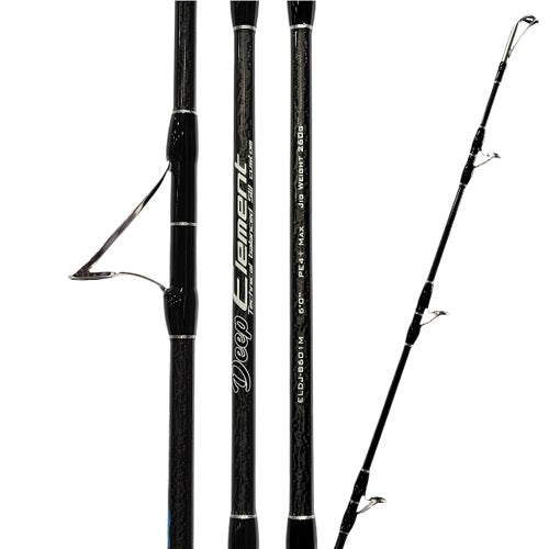 Oceans Legacy Deep Element Jigging Overhead Rod [sz:5&#39;9&quot;/pe 8/1pc/b591h]