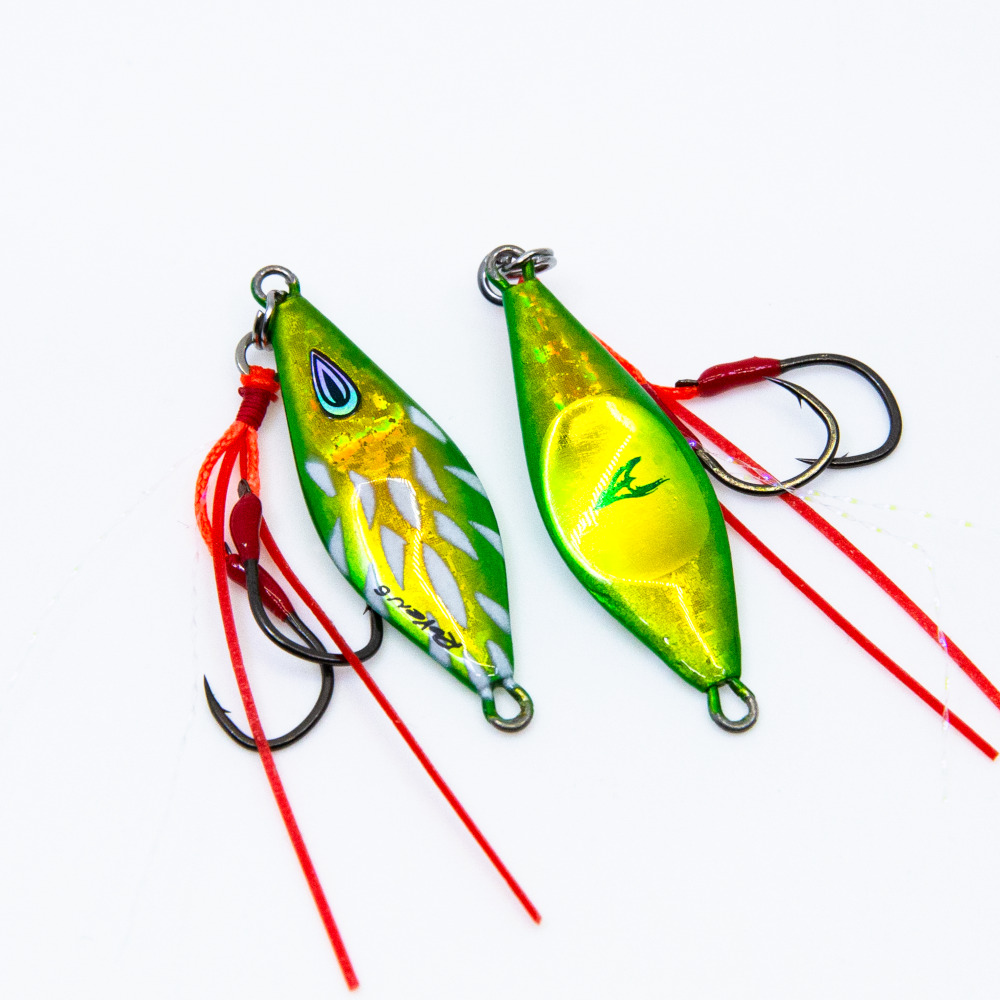 Oceans Legacy Roven Jig Rigged 15g [cl:green Gold]