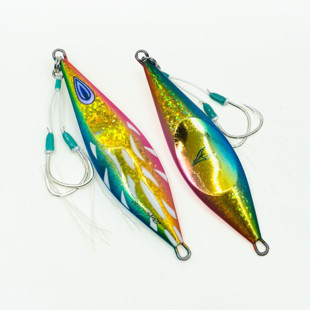 Oceans Legacy Roven 160g Rigged Jig Lure [cl:aqua Rainbow]