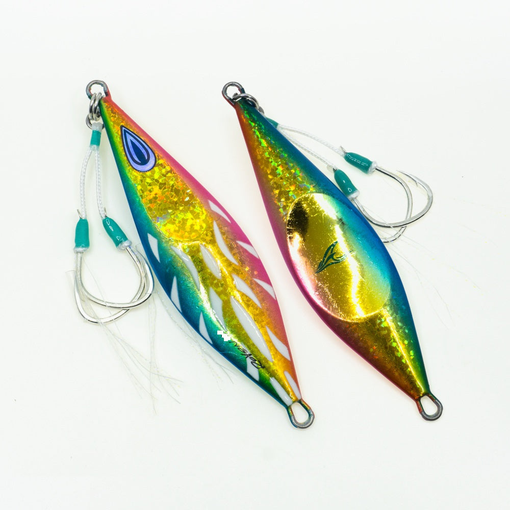 Oceans Legacy Roven 90g Rigged Jig Lure [cl:aqua Rainbow]