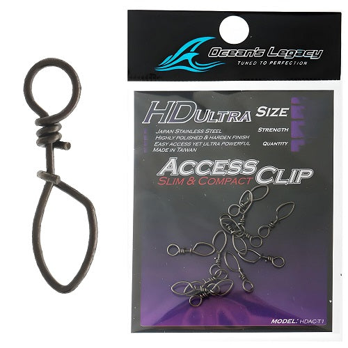 Oceans Legacy Access Clips [sz:2 - 43lb - 12pk]