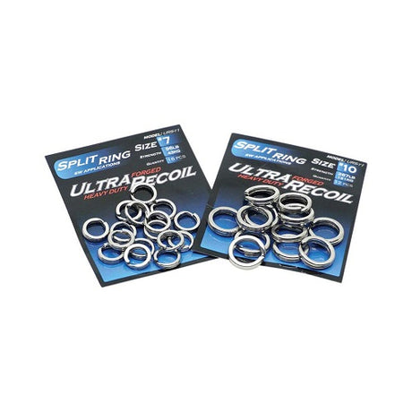 Ocean's Legacy Stainless Steel Hd Ultra Split Rings [sz:8+ - 233lb - 12pk]